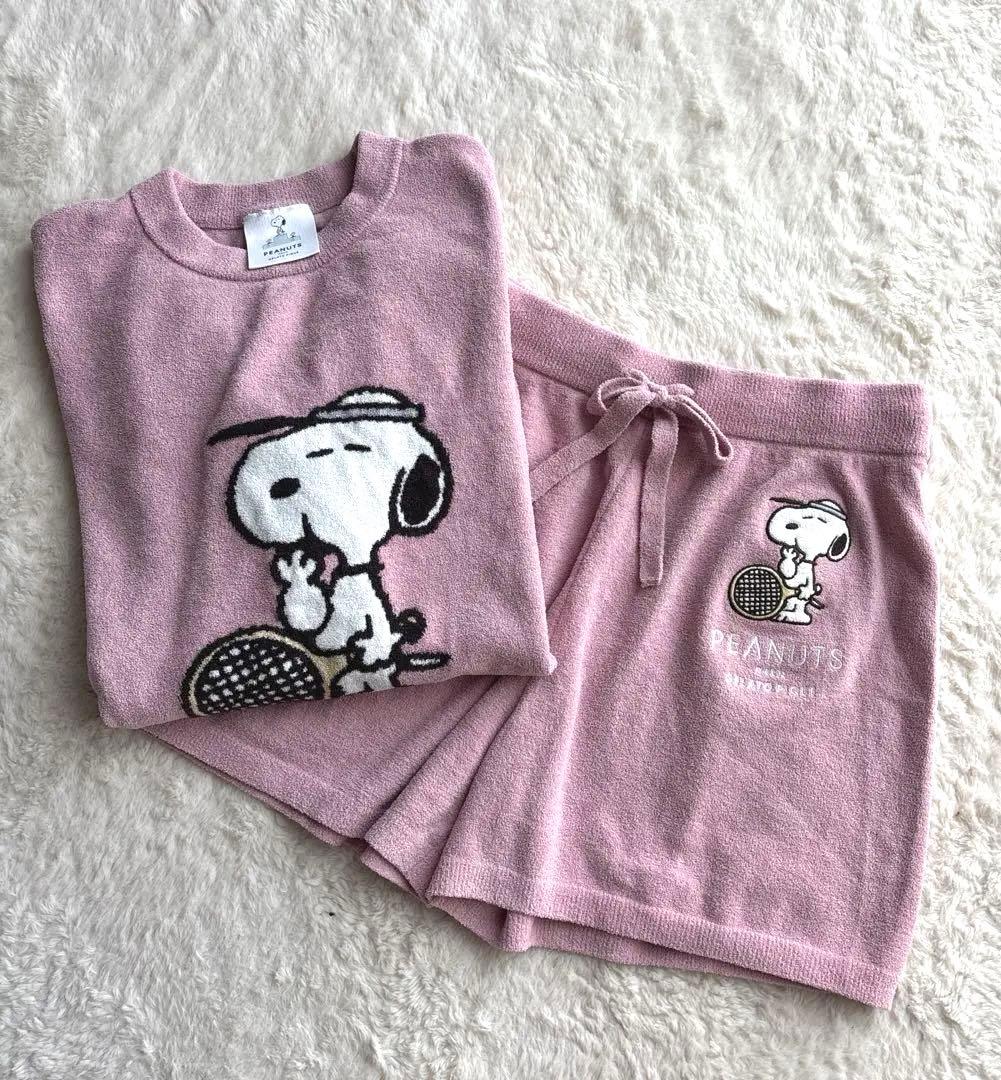 ゆん様 ジェラートピケ 2024 PEANUTS スヌーピー ルームウェア