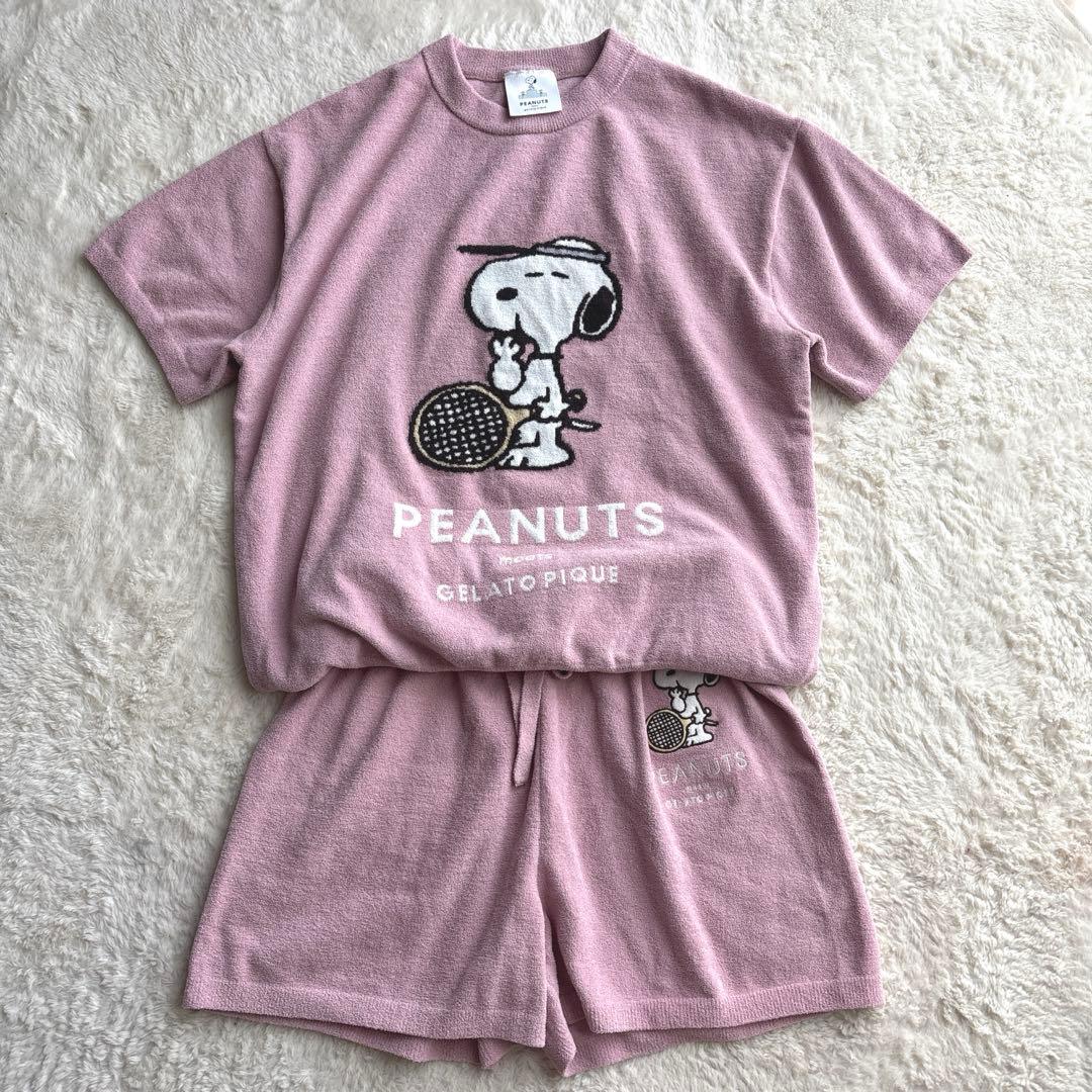 ゆん様 ジェラートピケ 2024 PEANUTS スヌーピー ルームウェア
