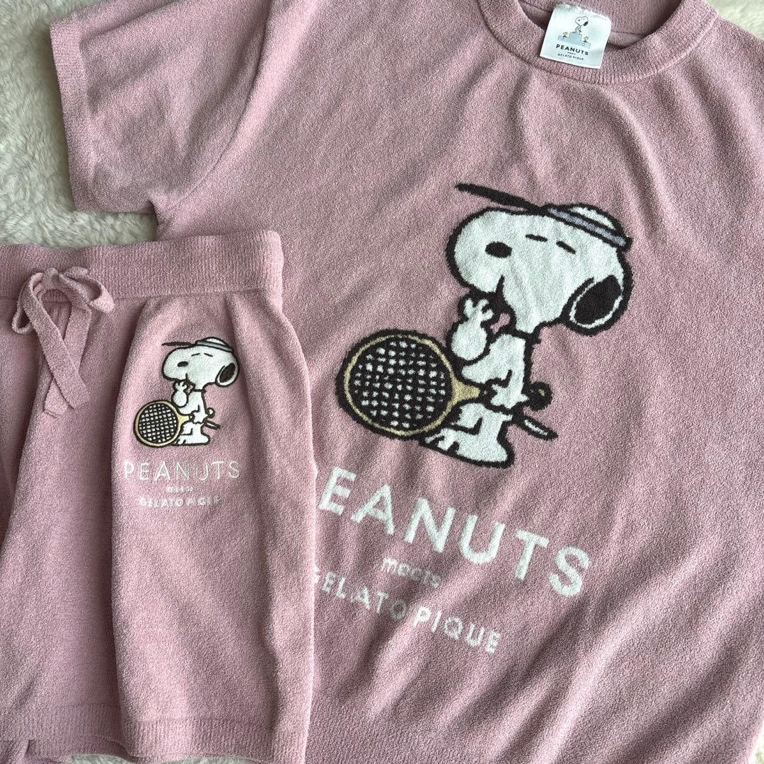 ゆん様 ジェラートピケ 2024 PEANUTS スヌーピー ルームウェア