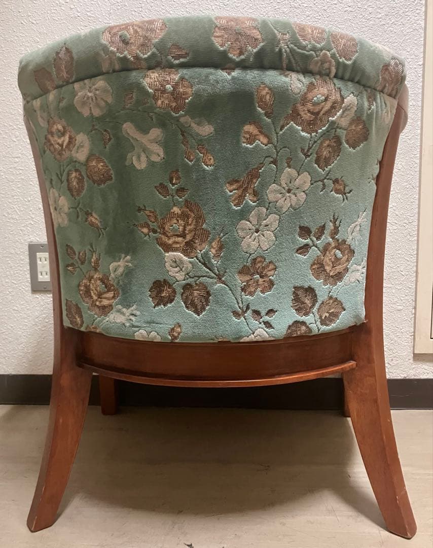 希少品　三越家具ブルージュ　クラシックヴィンテージアームチェア　1人掛けソファ