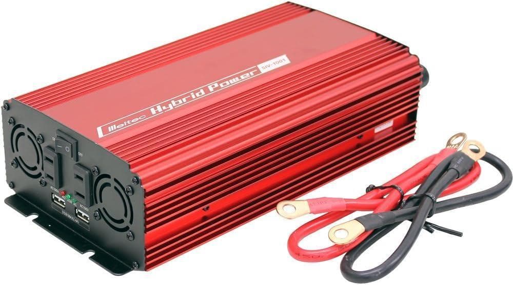 メルテック 車載用 インバーター USB コンセント　24V SIV-1001