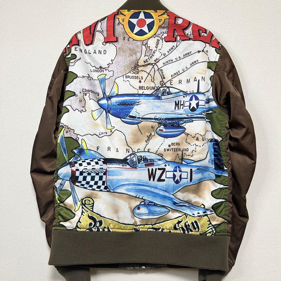 ✨激レア✨アヴィレックス 35周年限定 フライトジャケット MA1リバーシブル