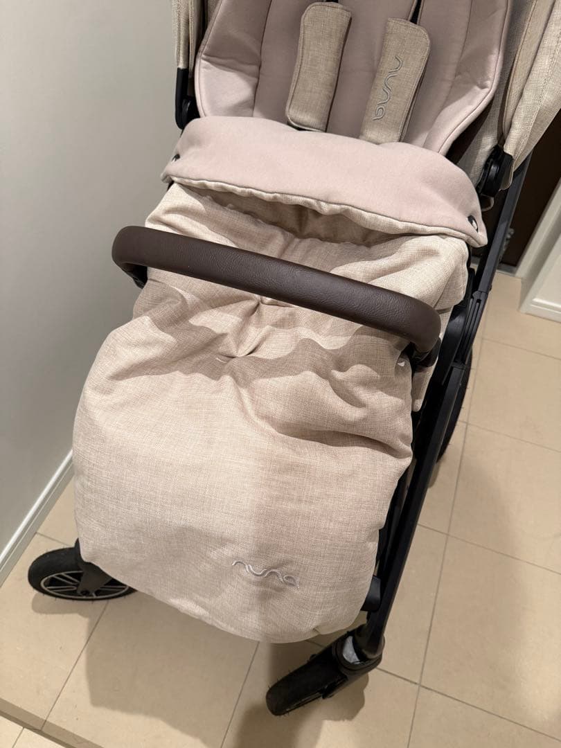 NUNA MIXX next ベビーカー フルセット／レインカバー付き ベージュ