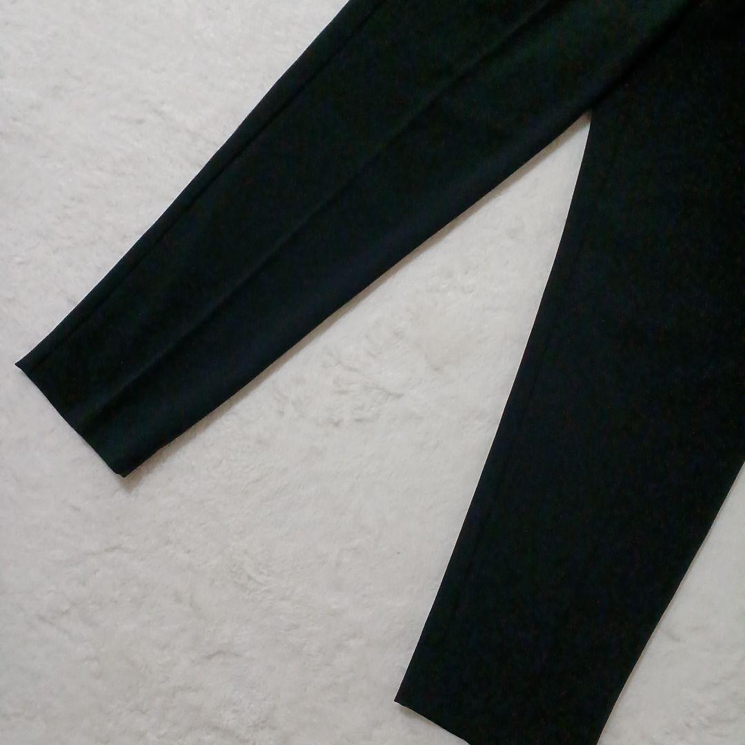 PLST プラステ ノーカラー ジャケット パンツ セットアップ Lブラック 黒