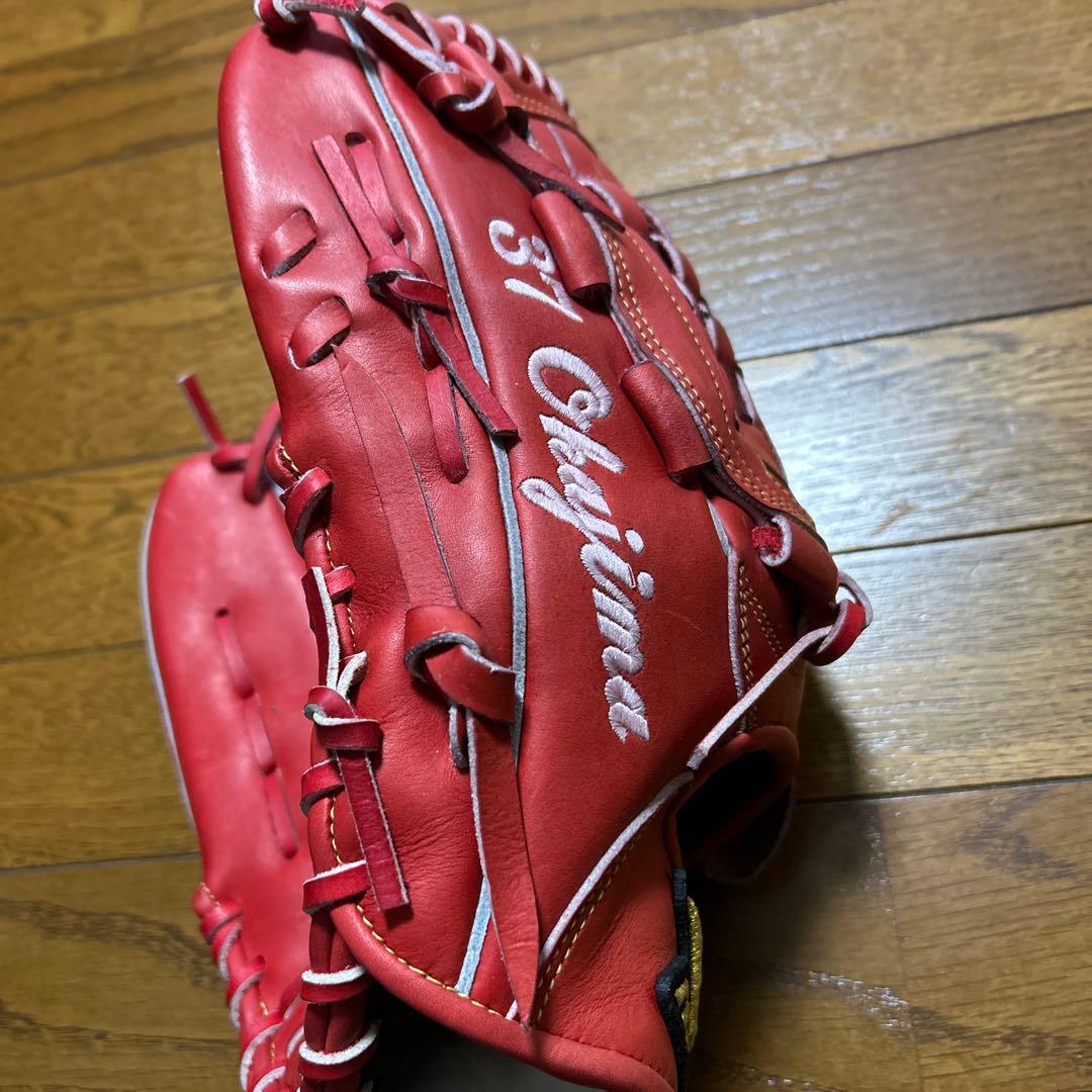 ミズノ 硬式グローブ 岡島ボストンレッドソックス時代グラブ