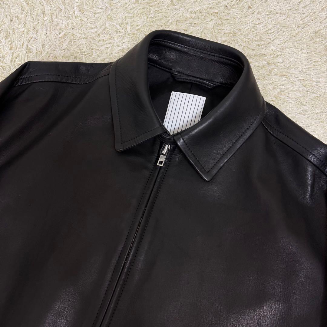 S.F.C LEATHER BIG JACKETブラックLサイズ