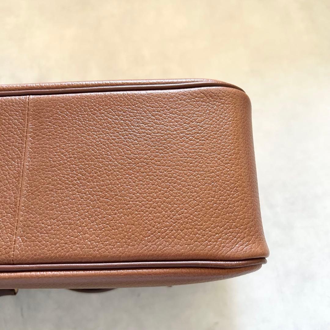 美品希少バーバリーズレザーミニボストンバッグ裏地ノバチェック