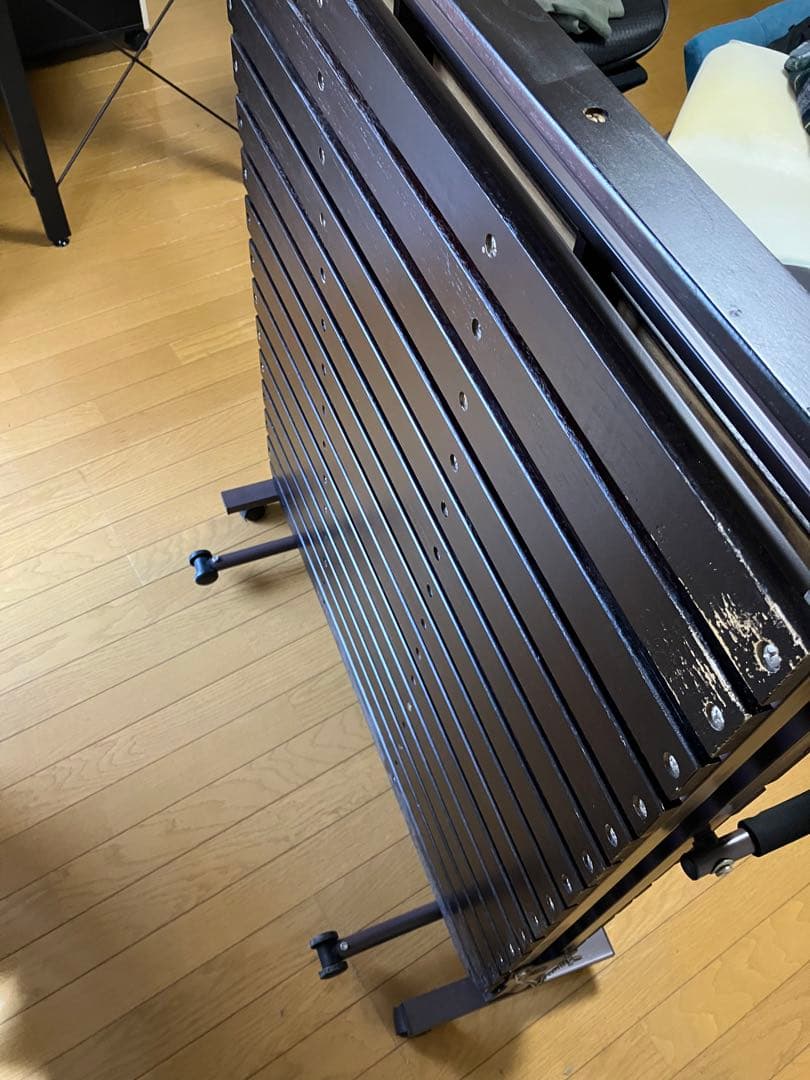 シングル 折りたたみベッド ベッドフレーム 木製 すのこ ブラウン