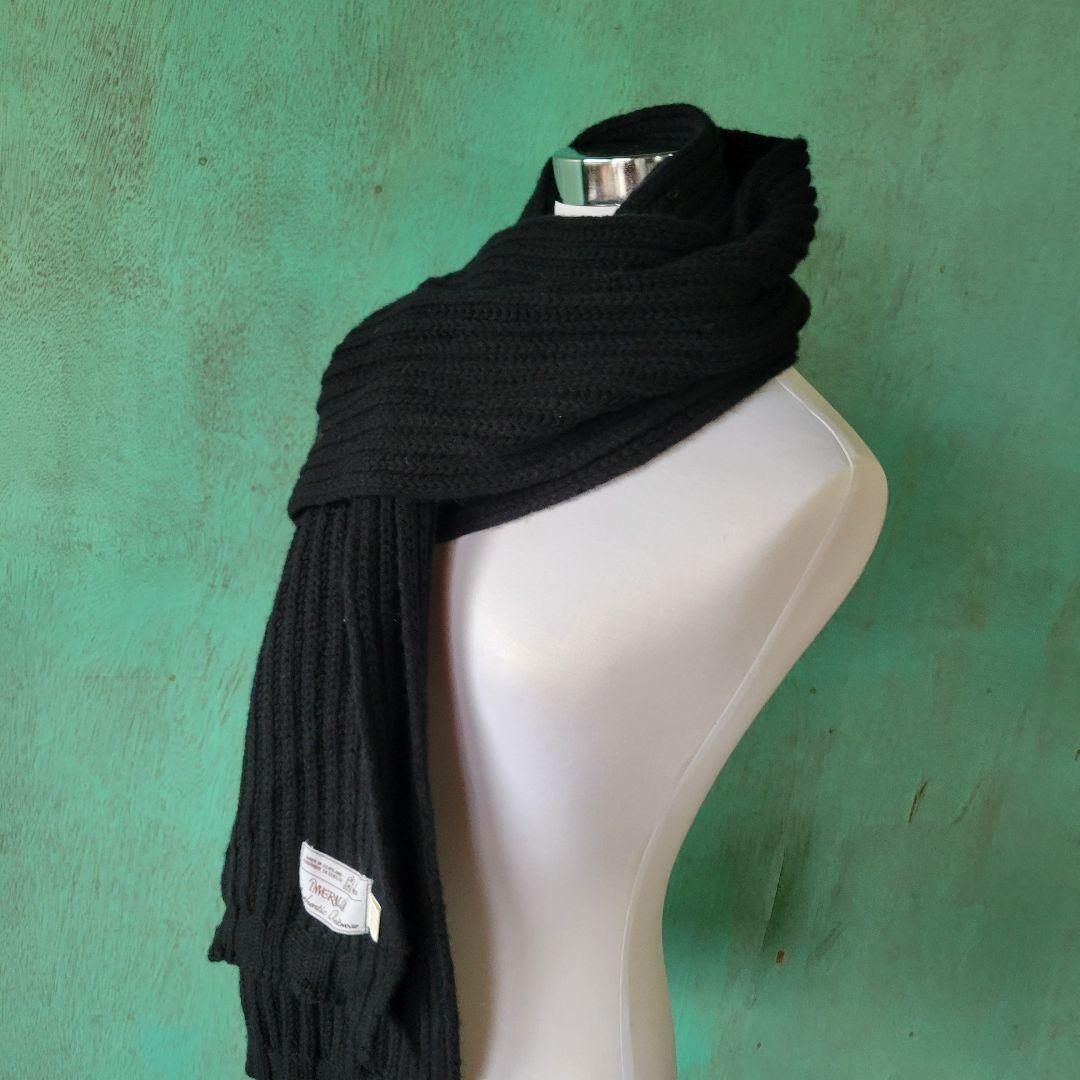 INVERALLAN インバーアラン スコットランド製 ハンドニットマフラー