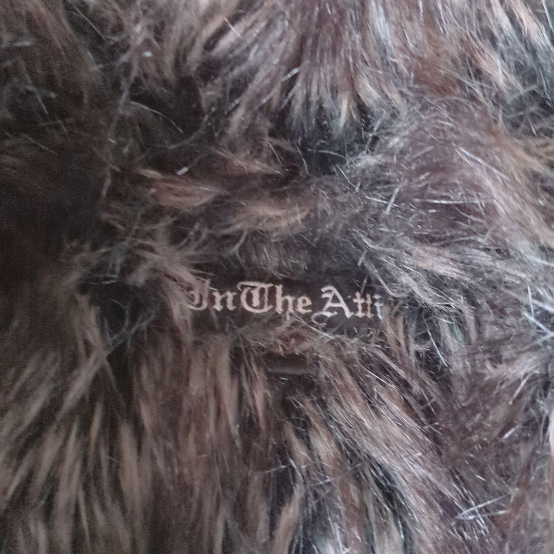 in the attic Y2K ファーフェイクムートンジャケット お兄系 平成