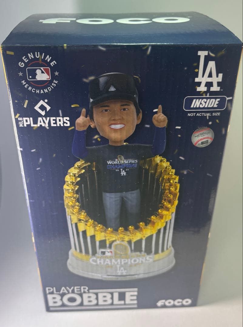 大谷翔平 2024 ワールドシリーズ優勝 ファナティクス限定 ボブルヘッド