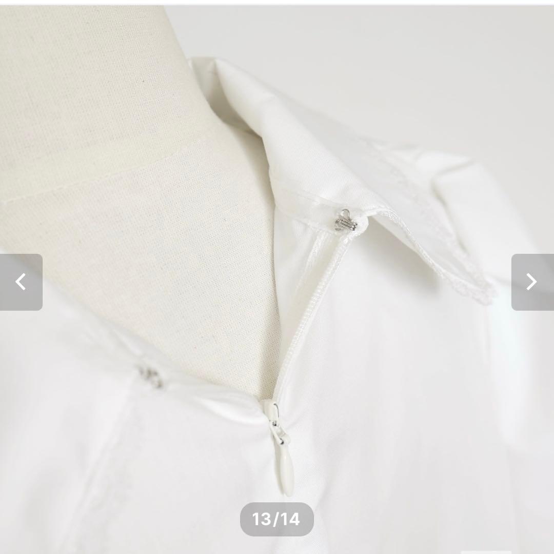 お値下げしました　gypsohila Tuck Blouse 完売　ホワイト
