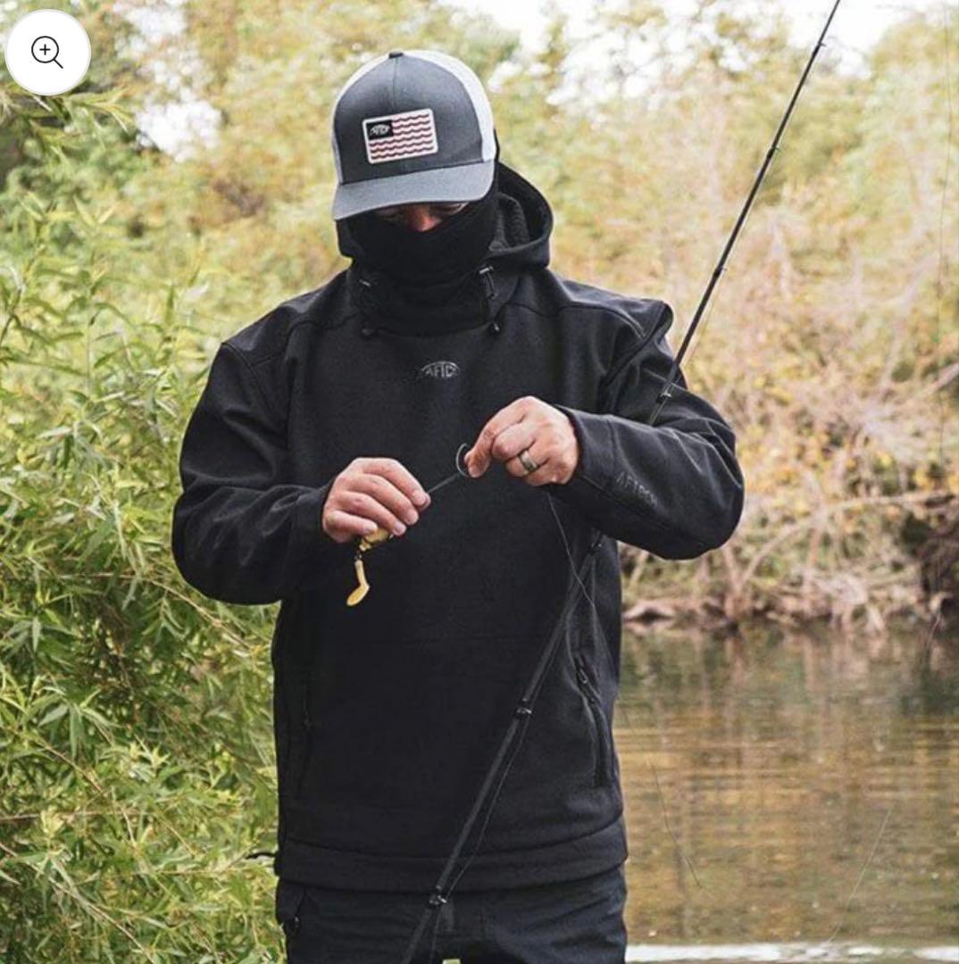 AFTCO Reaper Windproof Pullover ブラック