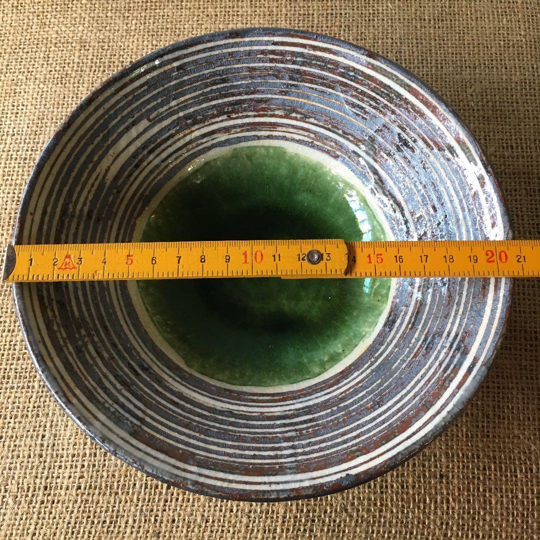 美濃焼　織部の中鉢　2個セット