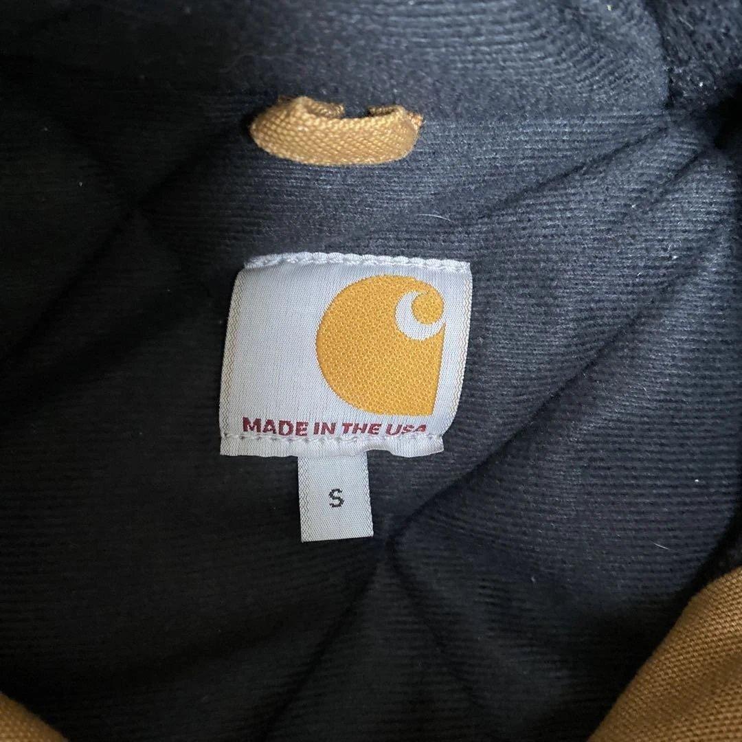 USA製Carhartt フード付きブラウンジャケット 早い者勝ち‼️