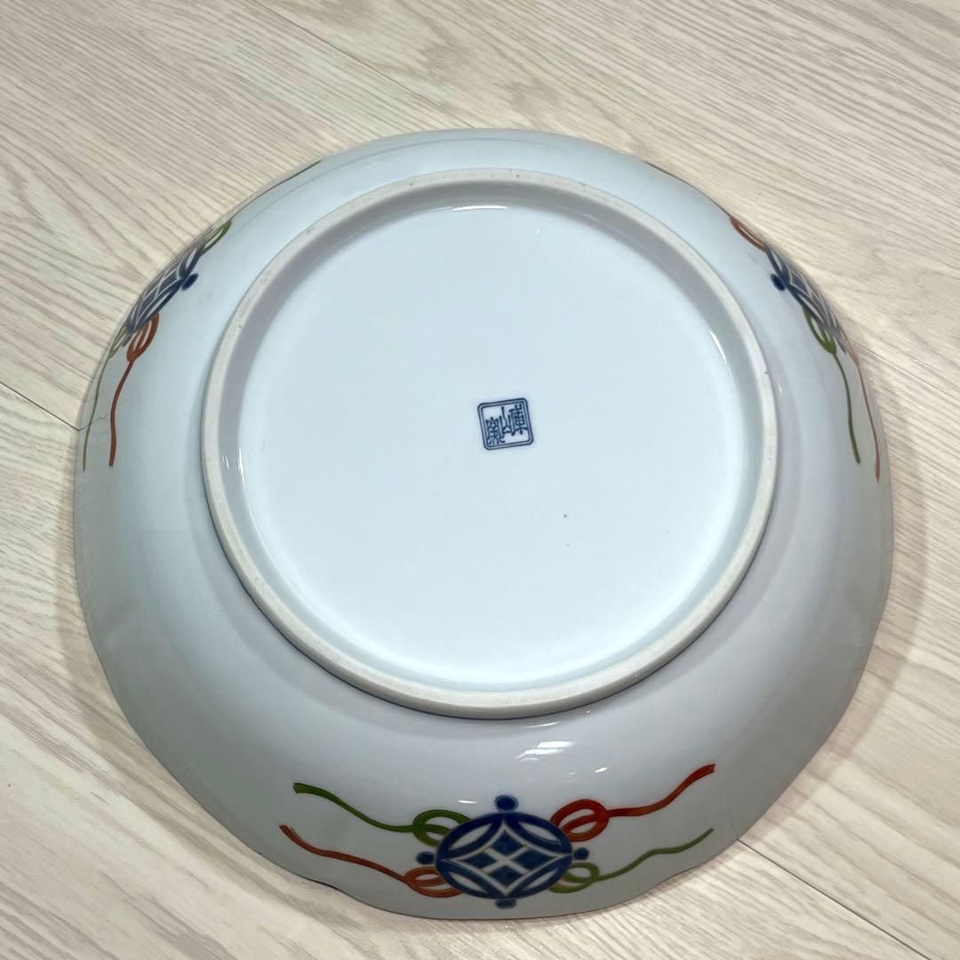 庫山窯 金彩古伊万里写 深鉢盛り鉢　3枚セット