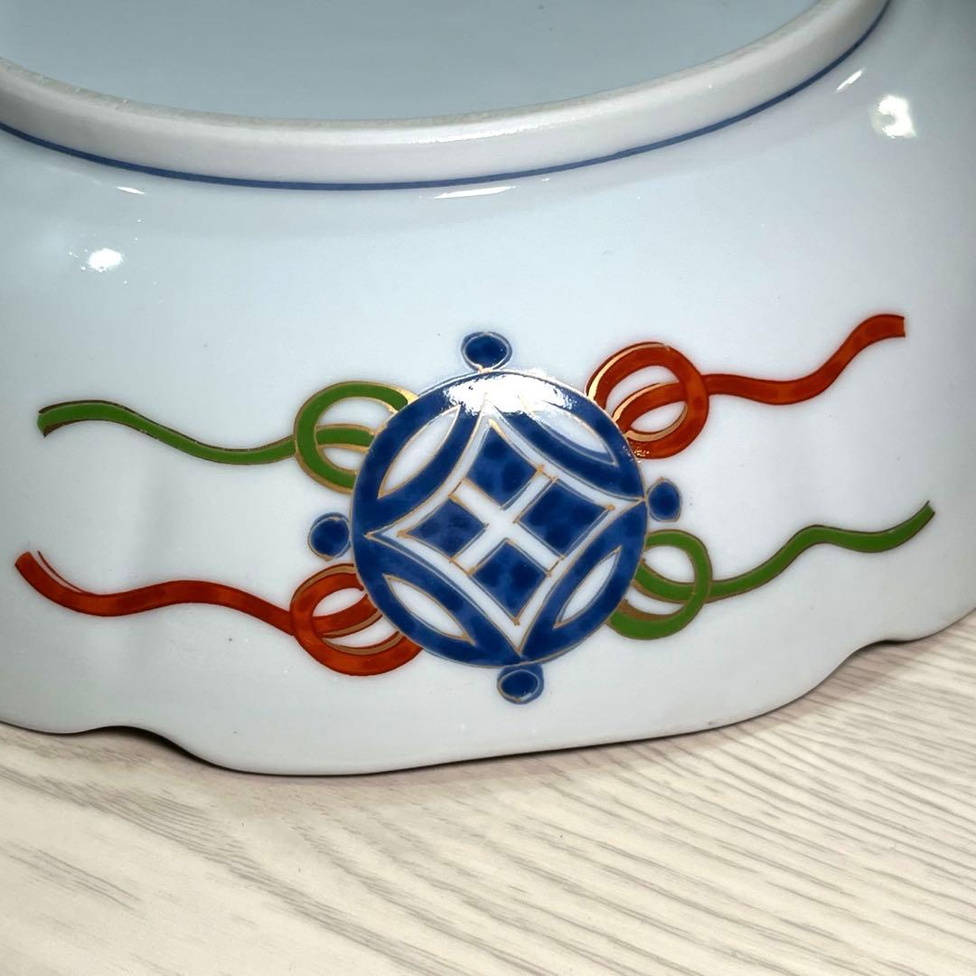 庫山窯 金彩古伊万里写 深鉢盛り鉢　3枚セット