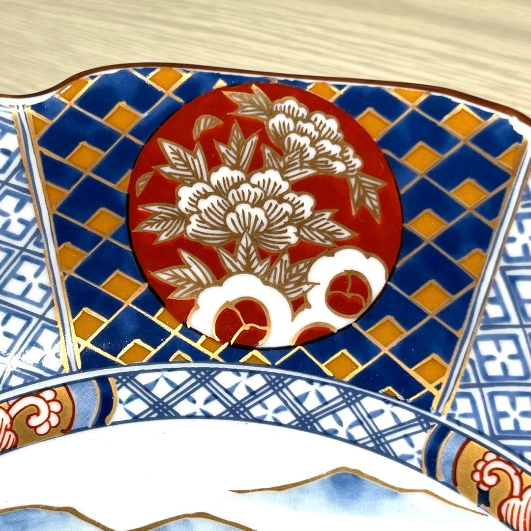 庫山窯 金彩古伊万里写 深鉢盛り鉢　3枚セット