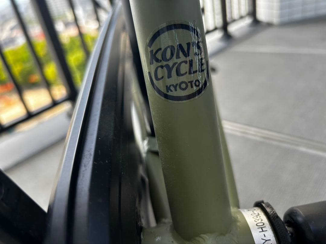 アトレ　自転車　緑　美品