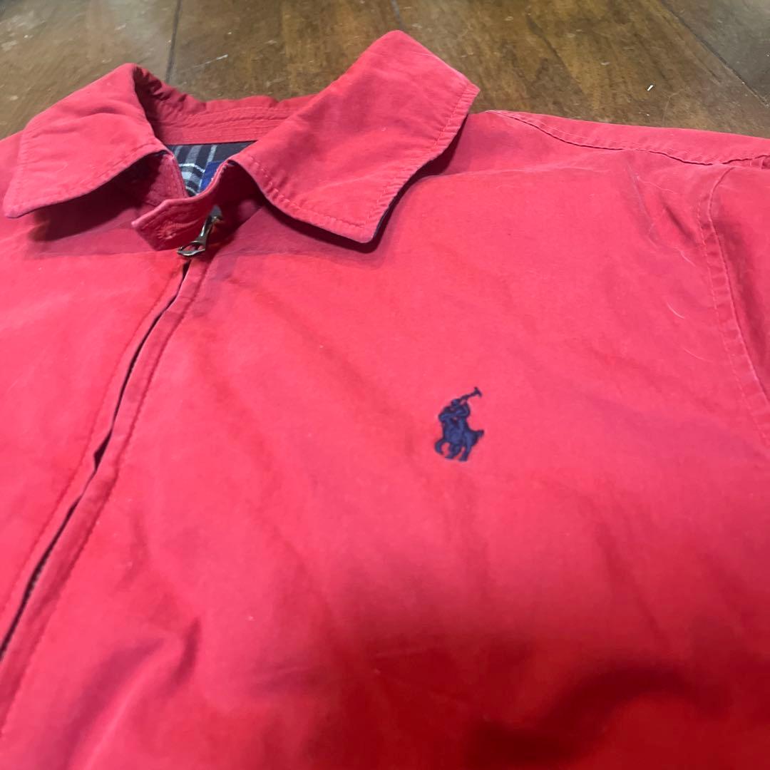 ラルフローレンスイングトップ　レッド　古着