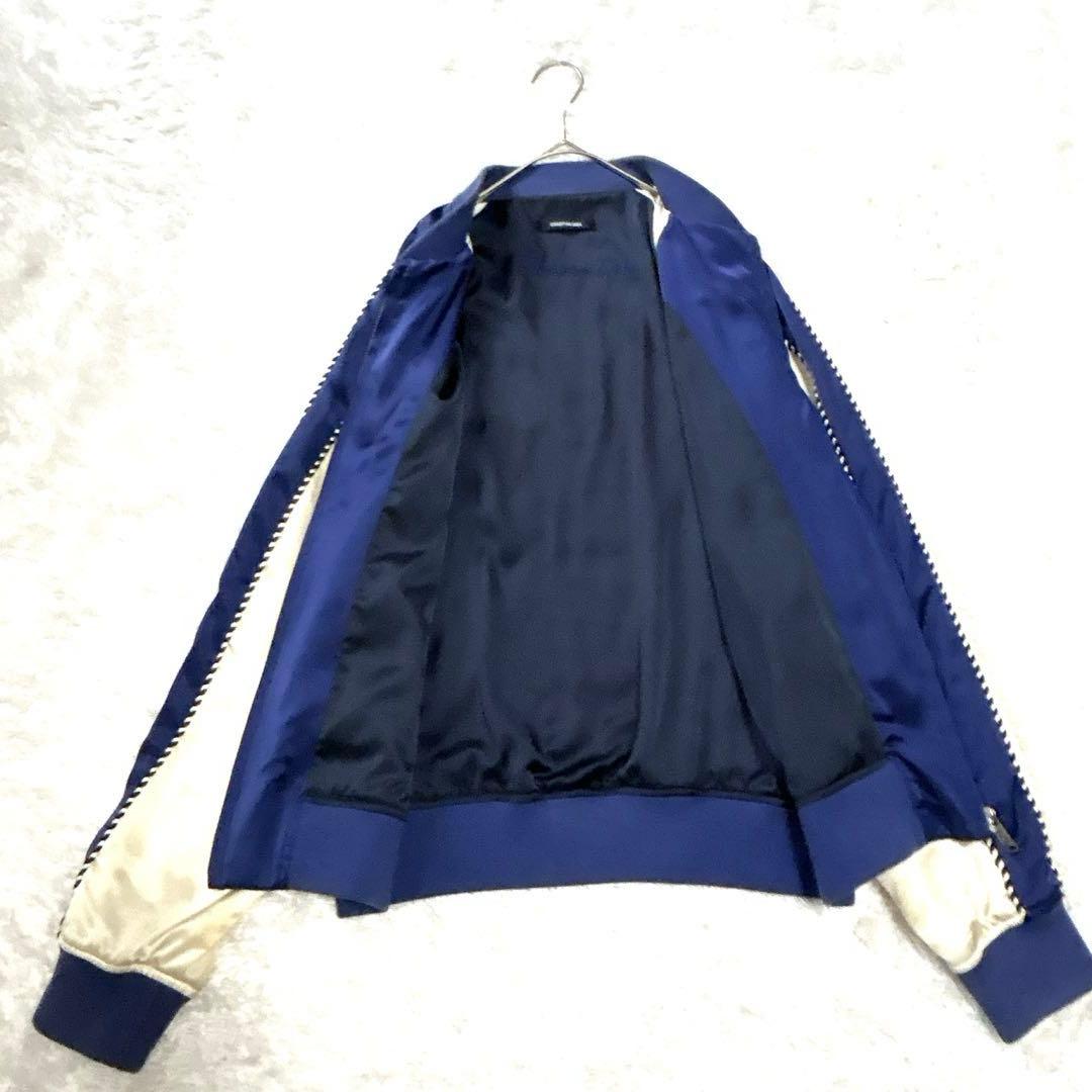 クリスチャンダダ DADAISM 赤いバラ刺繍 スカジャン