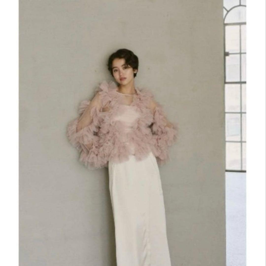 (新品未使用)tulle veil tops ノートルエモア　チュールトップス