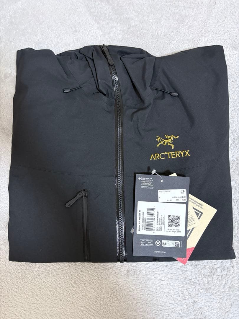 arc'teryx alpha sv jacket 24kBlack Mサイズ