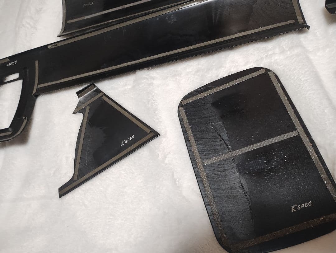 SilkBlaze 200系ハイエース 4型 ワイドインテリアパネル黒木目