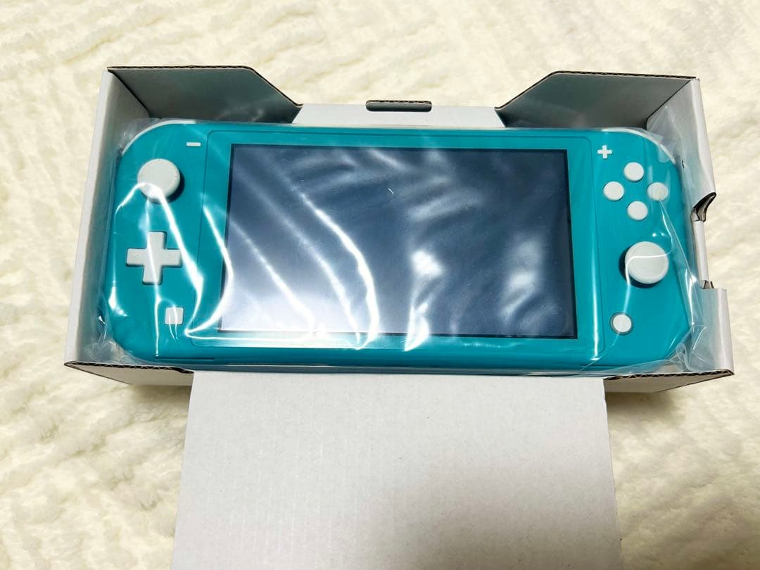 Nintendo Switch Lite ターコイズ + 強化ガラス