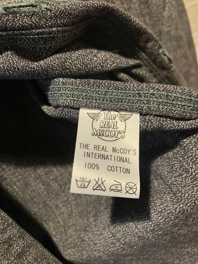 DOUBLE DIAMOND ブラックシャンブレーシャツ LOT419 XL