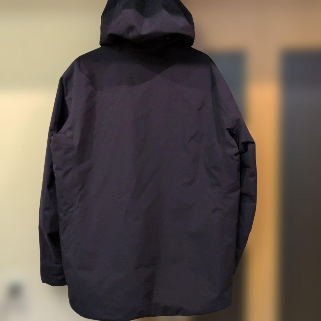 アークテリクス レイルインサレーテッドジャケット L ブラックサファイア