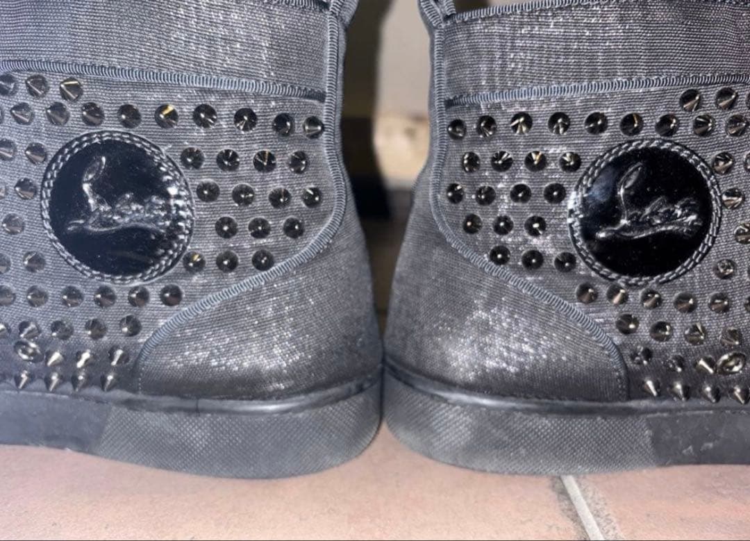 ルブタン ハイカットスニーカー