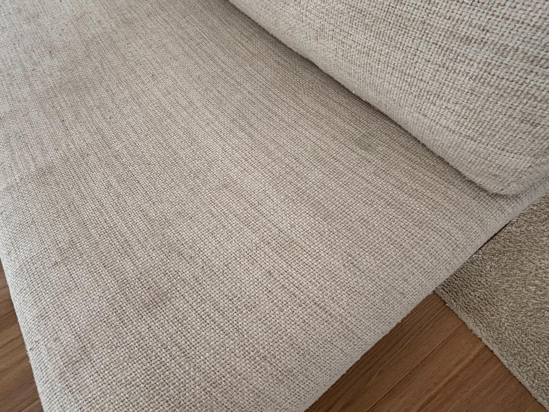 【送料込】ニトリ オークエスト 2人掛けソファ｜使用感あり・替えカバー可