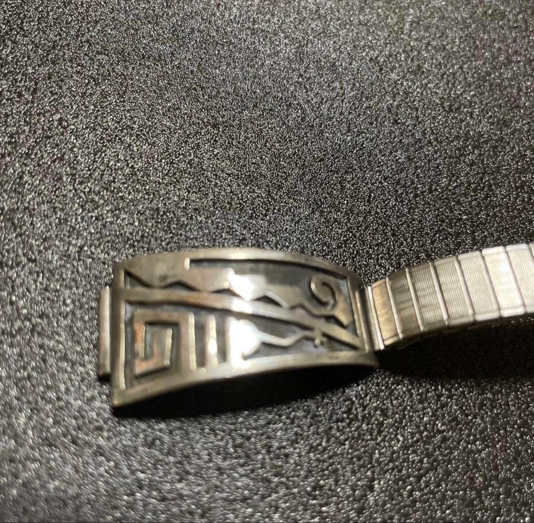 インディアンジュエリー　ホピ族腕時計ベルト　格安！