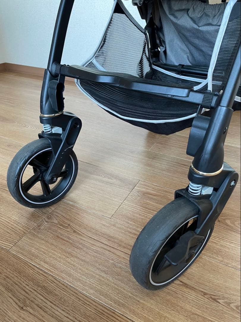 Pigeon ベビーカー グレー　ノートアール