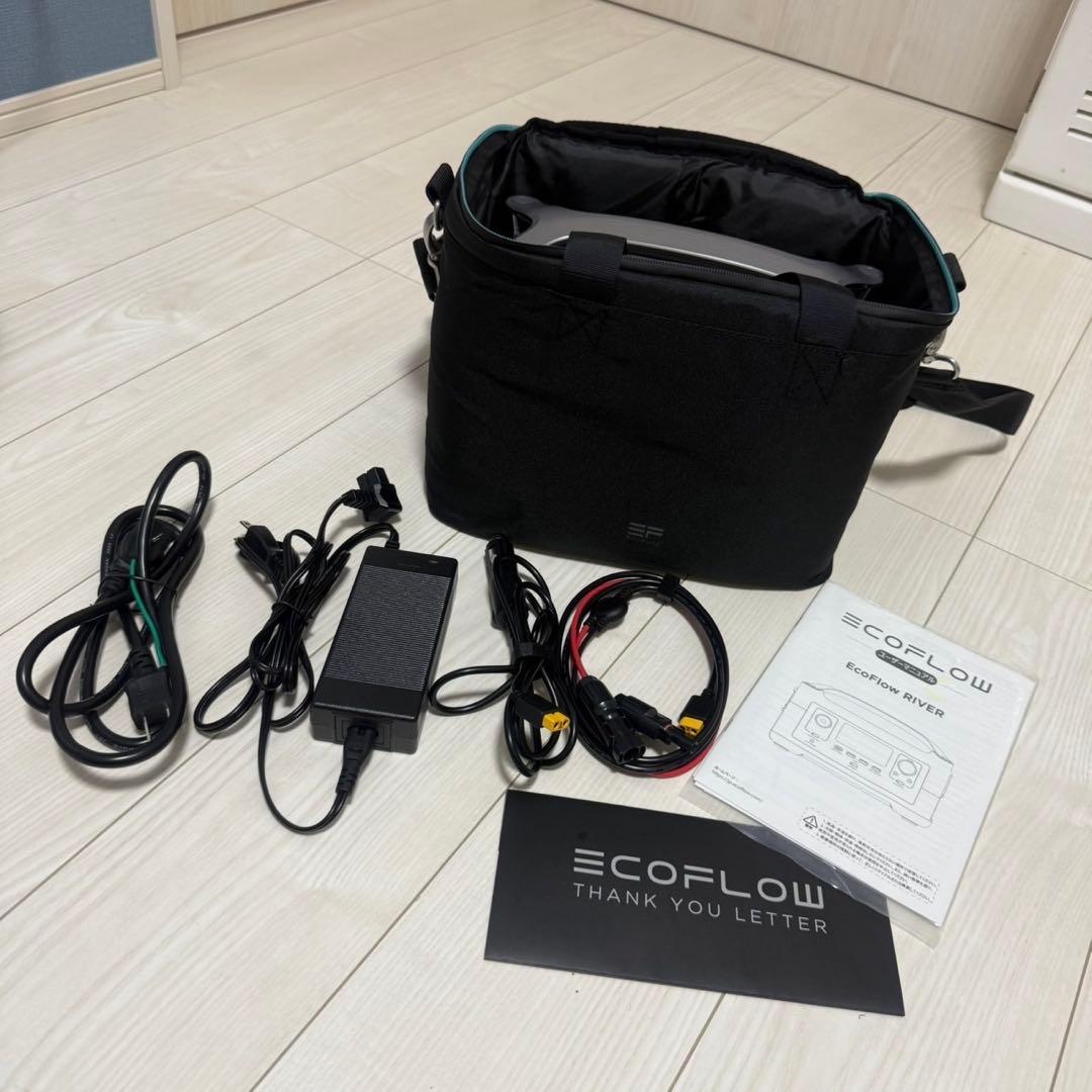 EcoFlow エコフロー 2 ポータブル電源　バック付