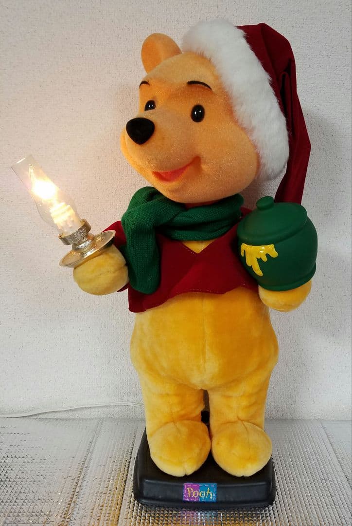 プーさん クリスマス ぬいぐるみ 約60cm