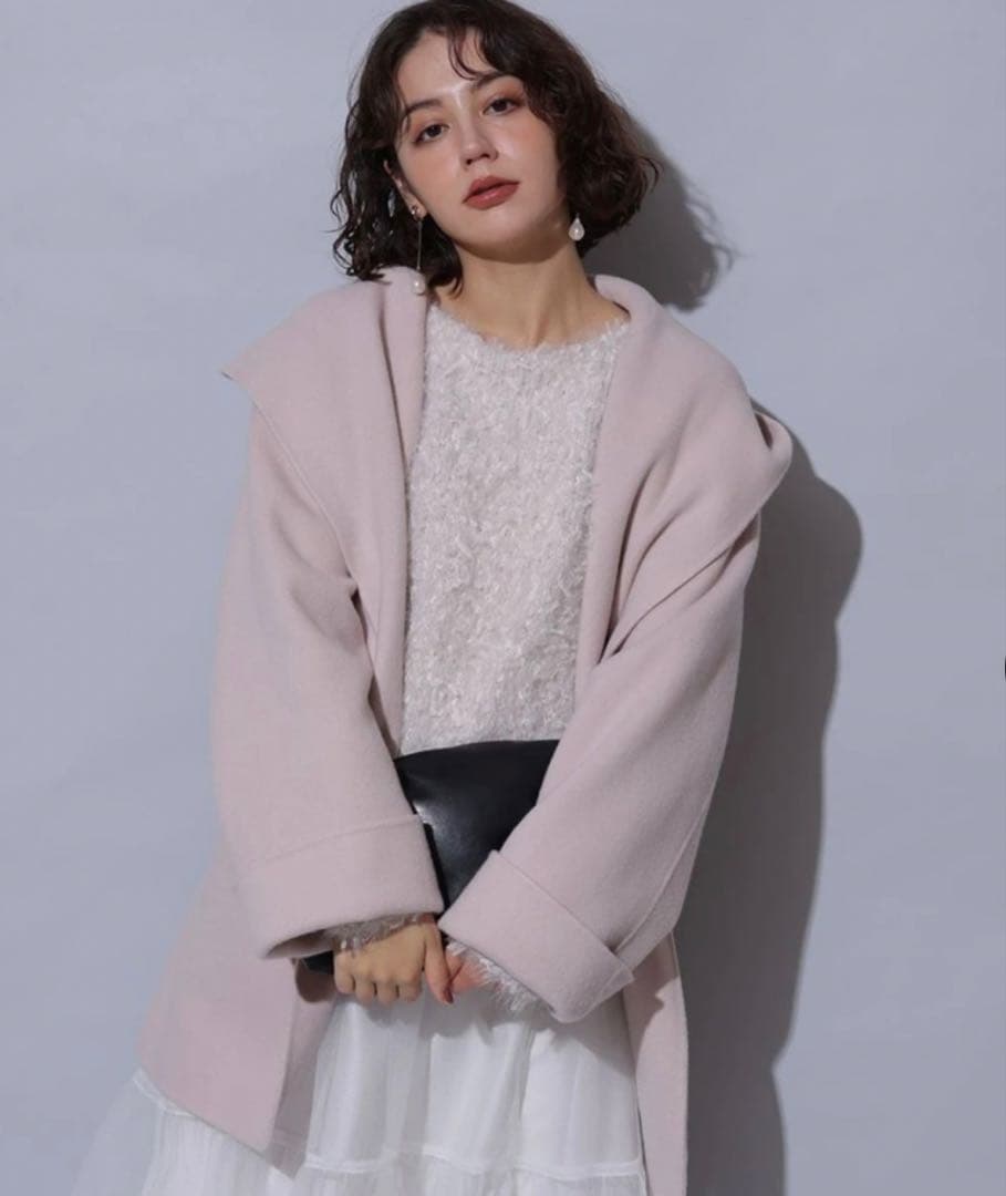 【タグ付未使用品】フードミドルリバーコート