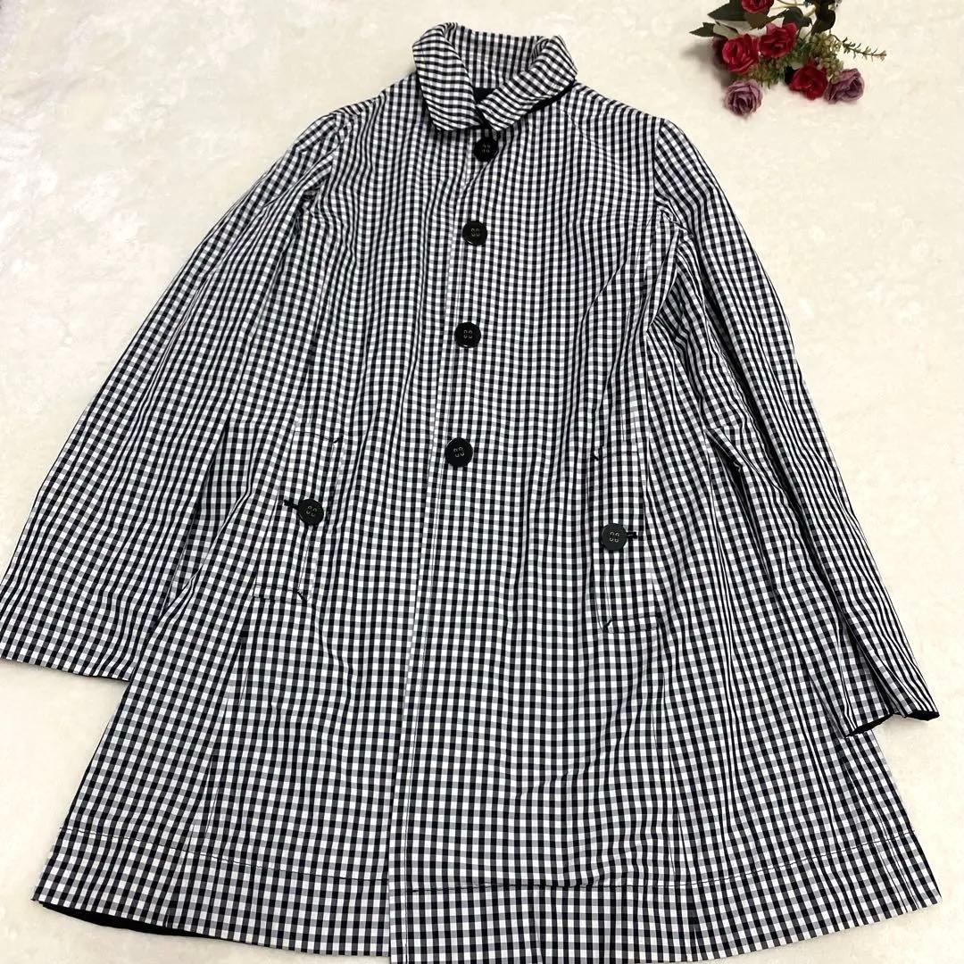 美品【マックスマーラ 】size40 2wayリバーシブルスプリングコート