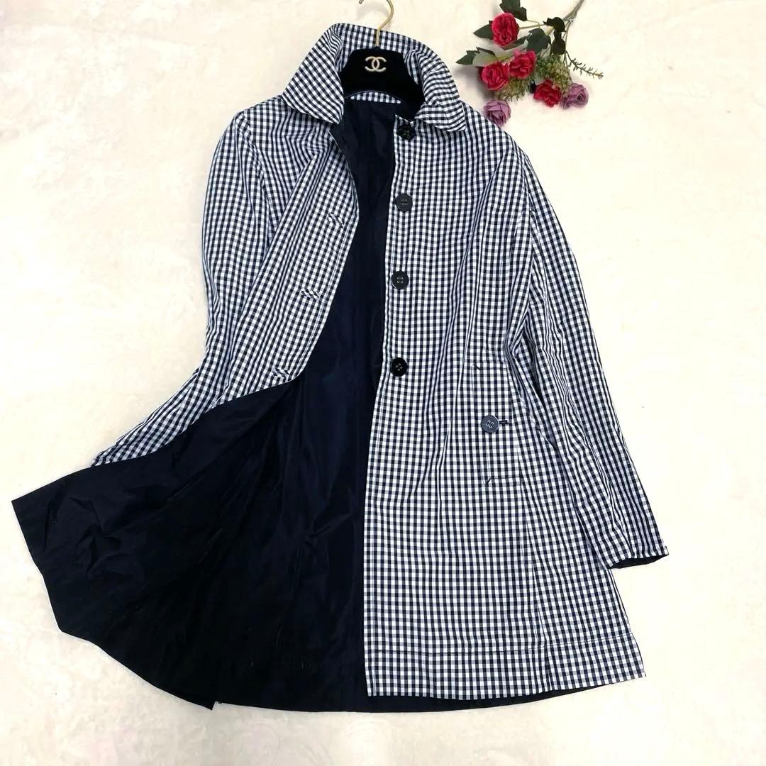 美品【マックスマーラ 】size40 2wayリバーシブルスプリングコート
