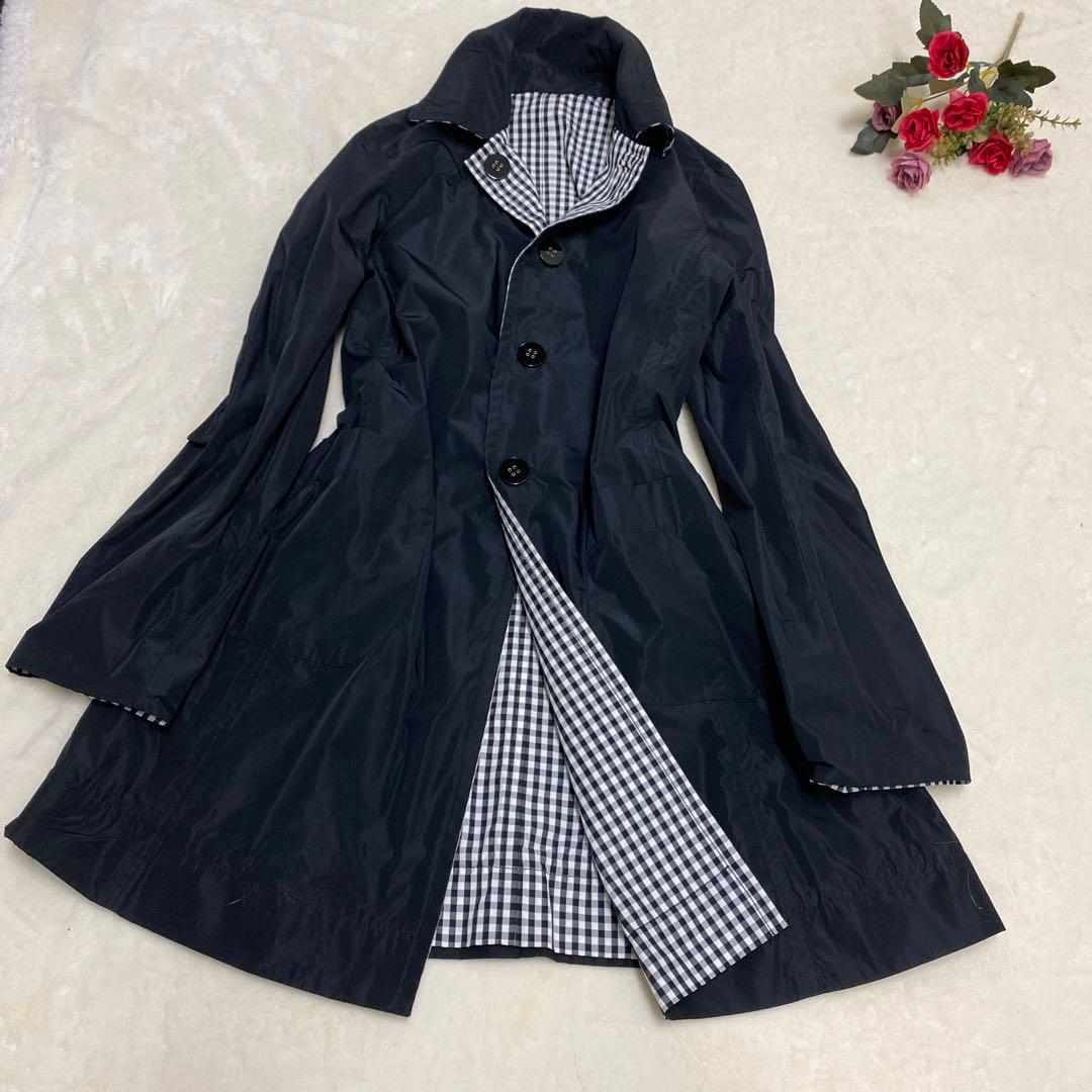 美品【マックスマーラ 】size40 2wayリバーシブルスプリングコート