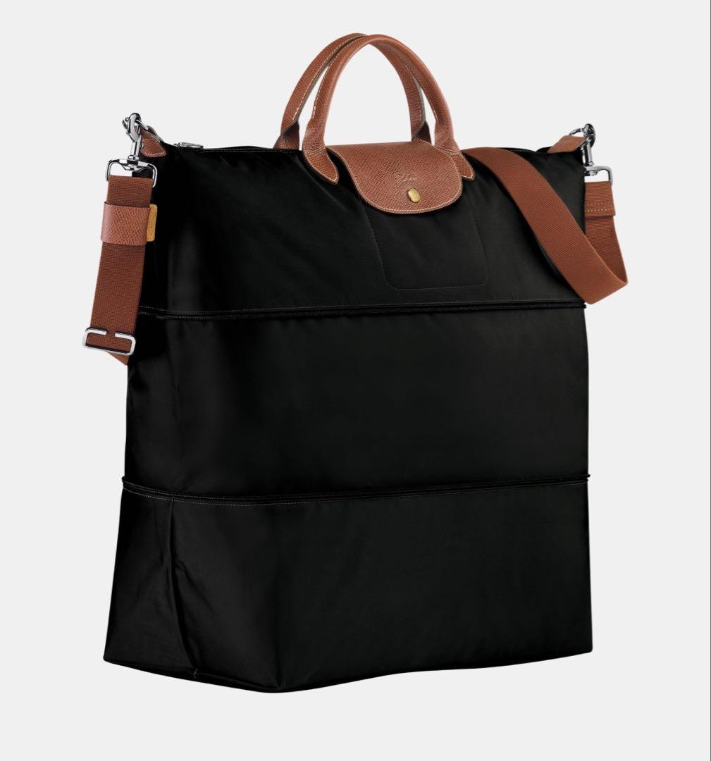 【美品】Longchamp ル プリアージュ® オリジナル トラベルバッグ 伸縮