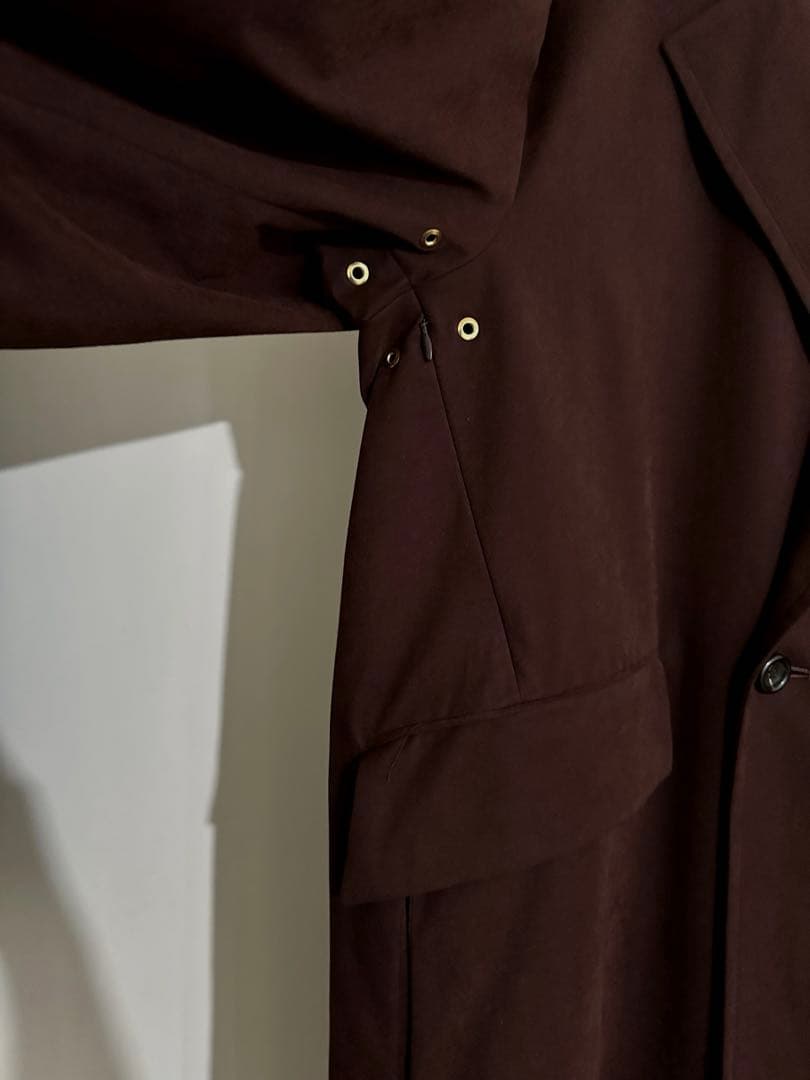 最終値下げ　STUDIOUS ステュディオス　スウェードツイルスウィングコート