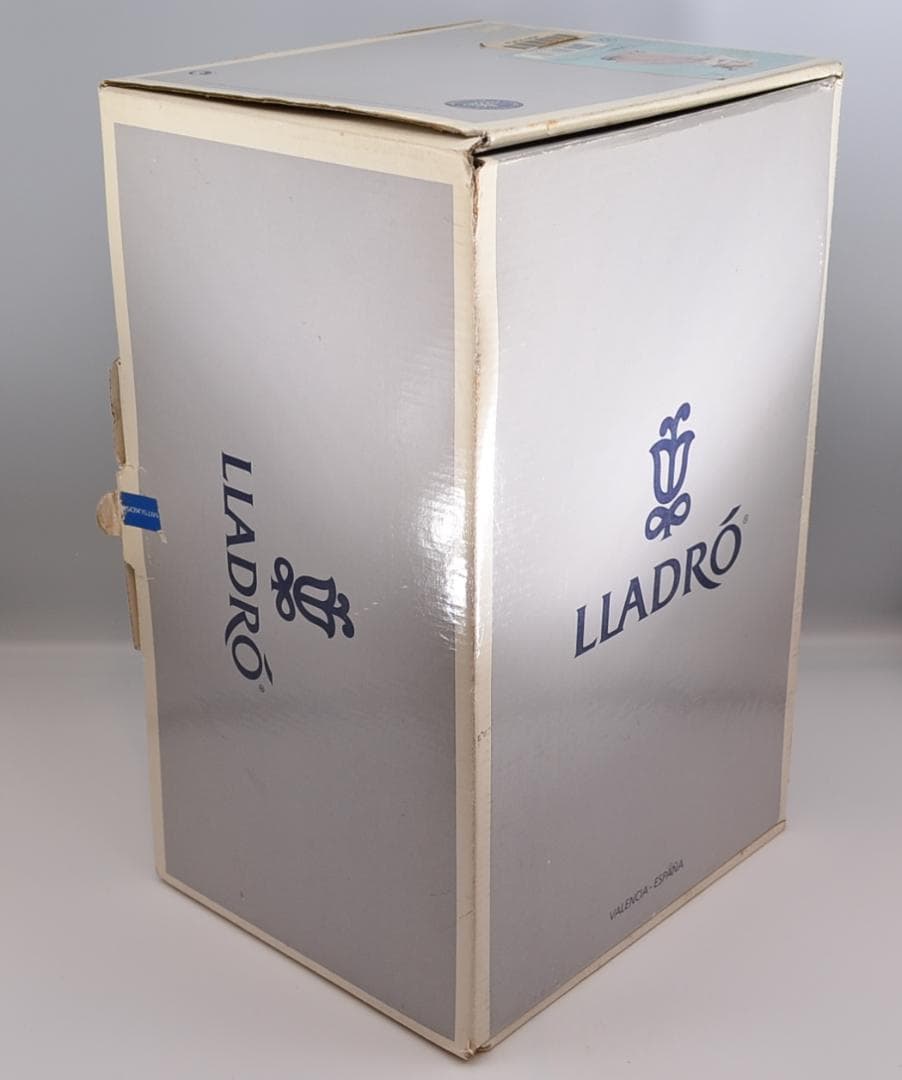 母親がわり　＃6681　★リヤドロ　スペイン　ポーセリン　ヴィンテージ　箱付き