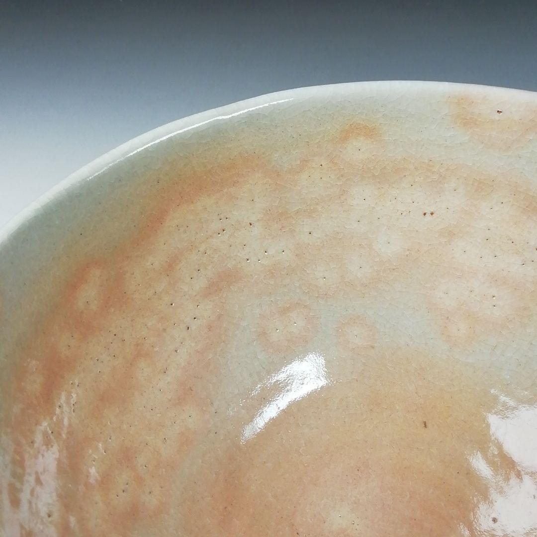 Ｔ４３８　茶碗　『萩焼』『杉山芳寿 造』　共箱　抹茶碗　茶道具