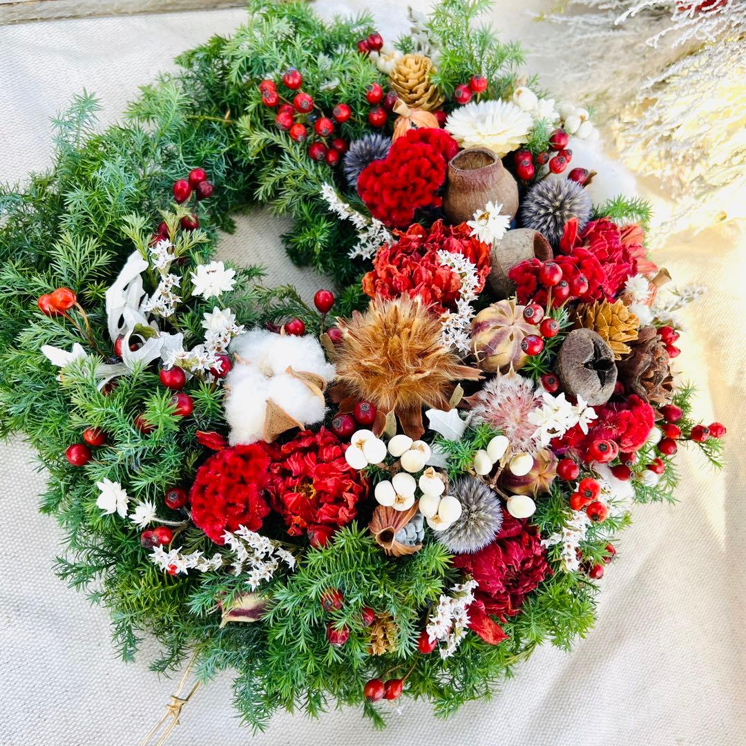 クリスマスリース　リース　クリスマス