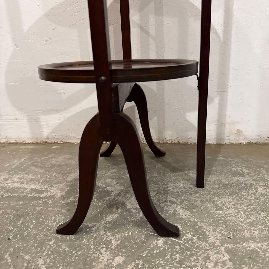 年末年始saleヴィンテージ　ケーキスタンド　イギリス　花台　サイドテーブル