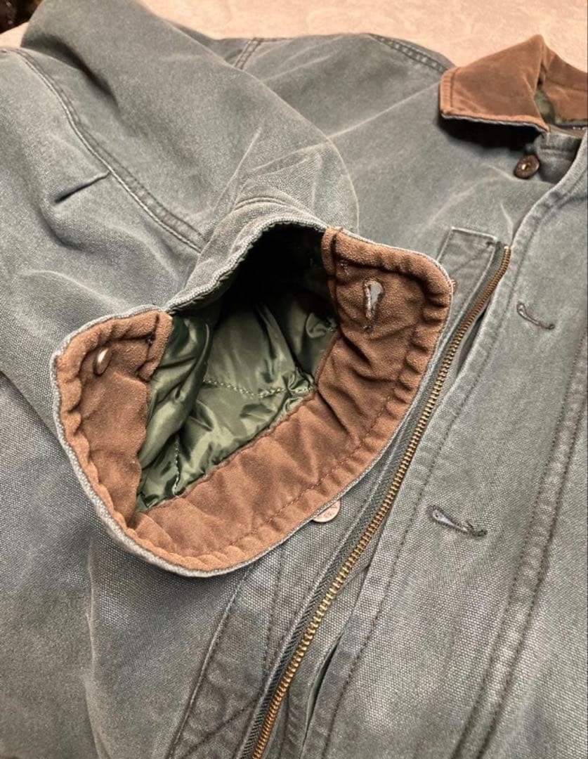 NAUTICA　フリークストア　中綿 クラッシュド ダックブルゾン　Ｌサイズ