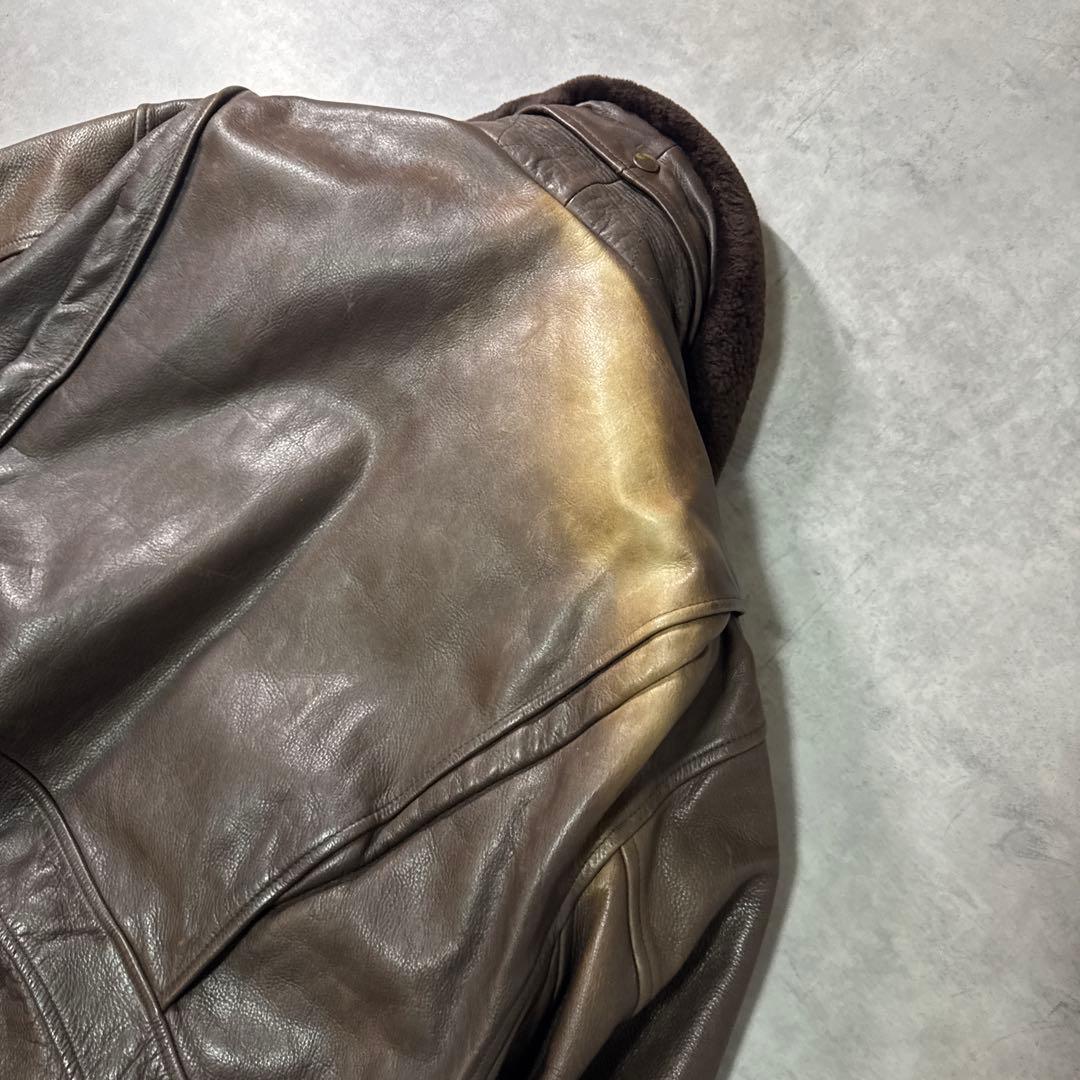 革ジャン レザージャケット フライトジャケット g1 本革 ブルゾン