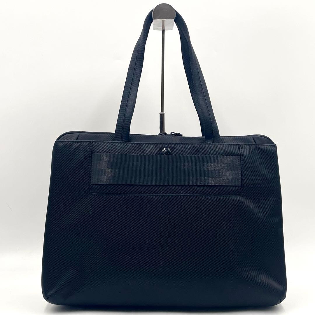 【未使用級】サムソナイトサブリム トートバッグ ナイロン ビジネス 肩掛け 黒